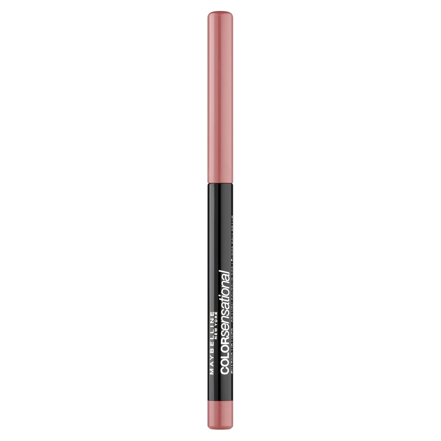 MAYBELLINE New York Color Sensational Shaping Lip Liner, 105 Nude Whisper, 0.01 oz