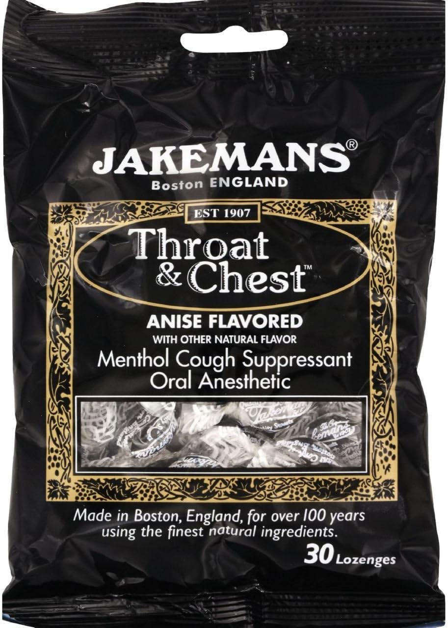 JAKEMANS LOZENGE,THROAT&CHST,ANISE