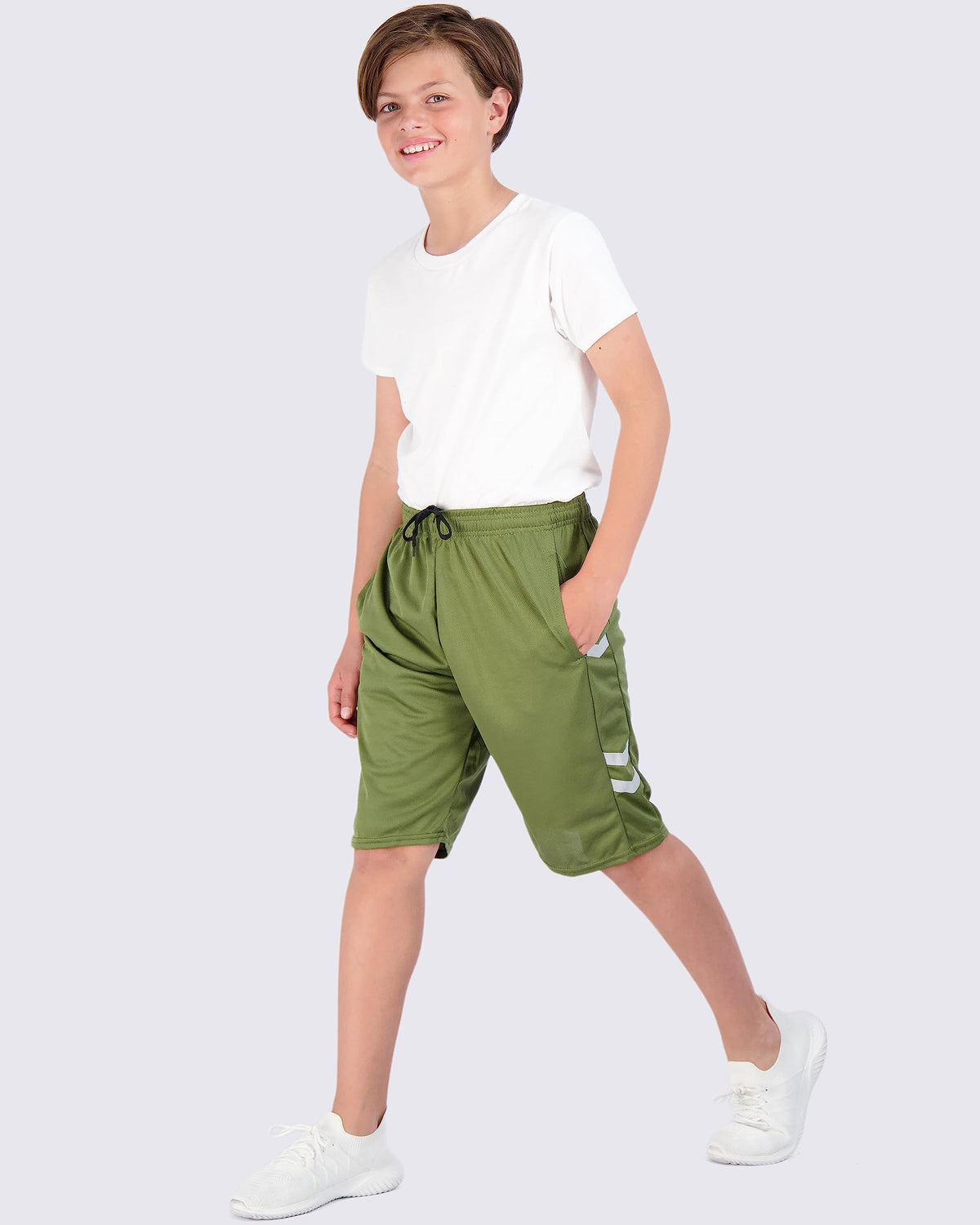 Little Boys Athletic Quarter Dry Fresh 5 Pack