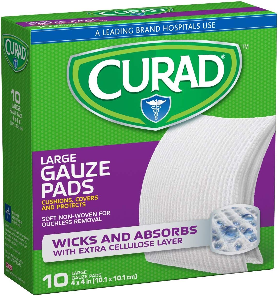 CURAD PRO-GUAZE PA 25 3X3N STR