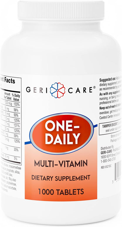 MULTI VITAMINS IRON TAB 1000CT GERICARE