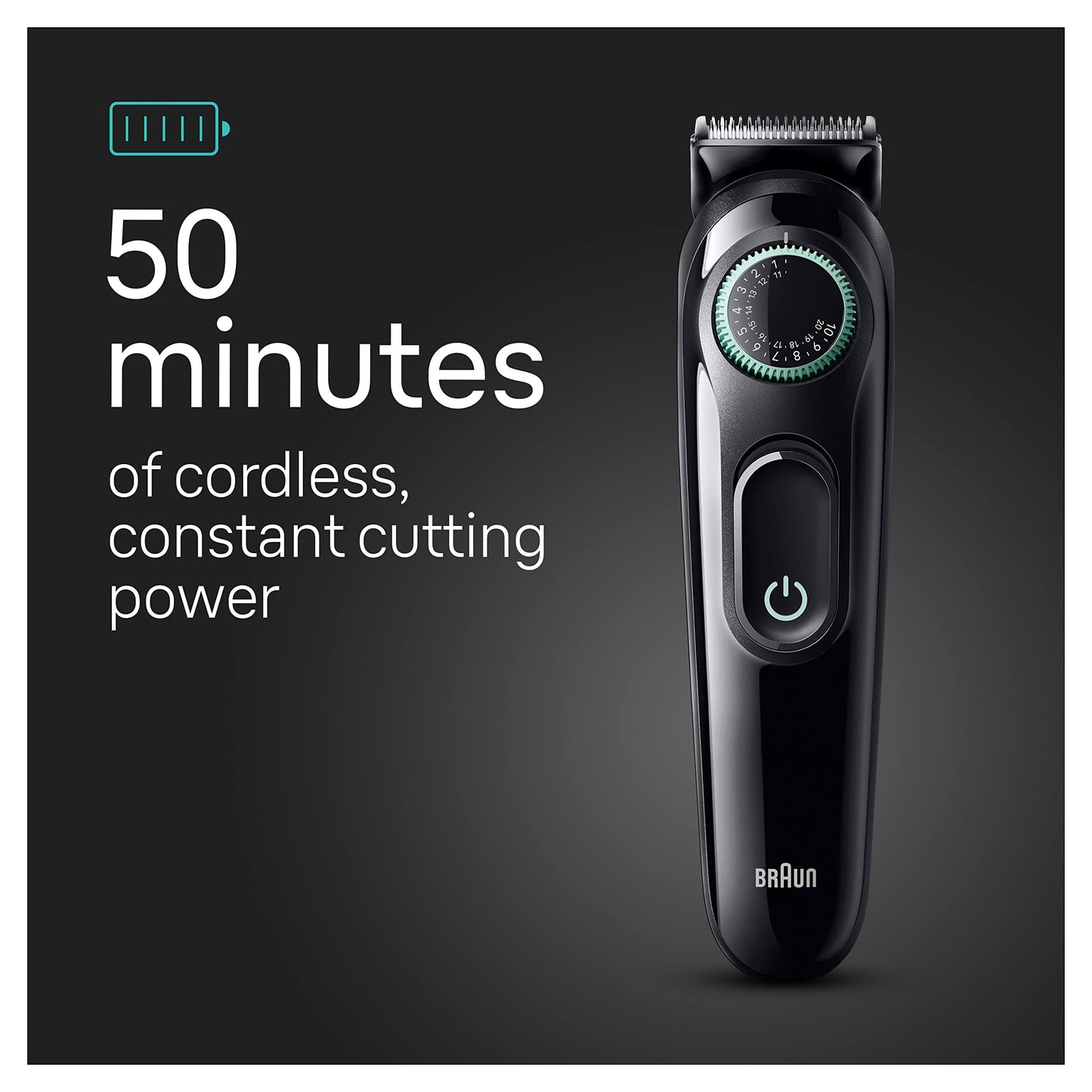 Braun Trimmer All-In-One 3 (5-In-1) Kit 40 Settings