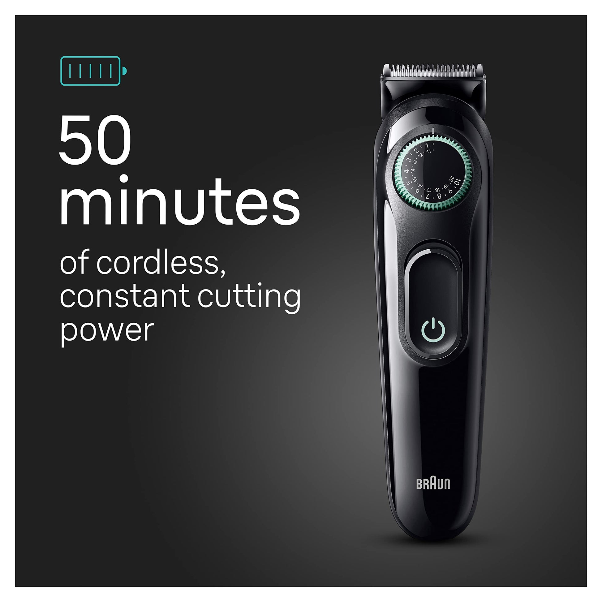 Braun Trimmer All-In-One 3 (5-In-1) Kit 40 Settings