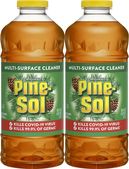 PINE SOL CLEANER LQ 12X28OZ LVN