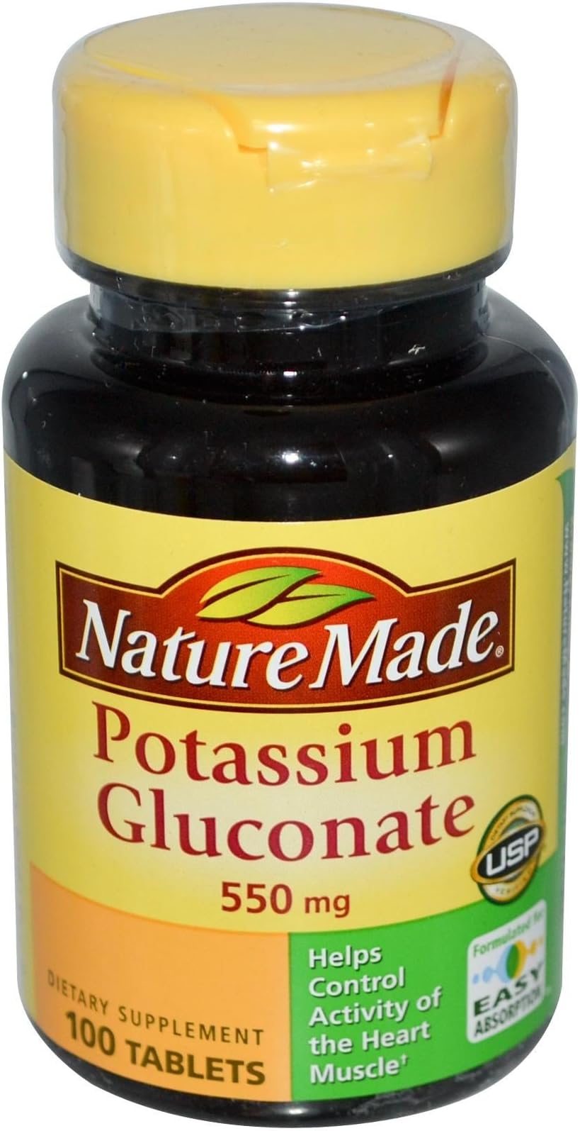 POTASSIUM GLUCO 99MG TAB 100CT NAT BNTY