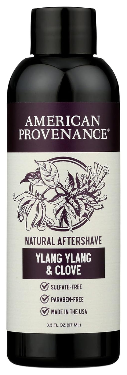 AMERICAN PROVENANCE AFTERSHAVE,YLNG YLNG,CLVE