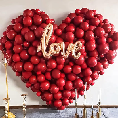 BALLOON 9IN 20CT RUBY RED