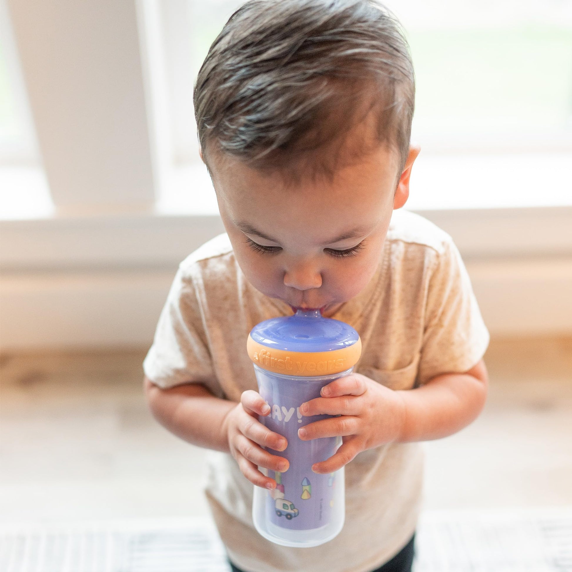 The First Years Bluey Baby Straw Cup, 12 Oz