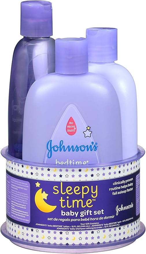 JOHNSONS BABY SLEEPY TIME SET KT