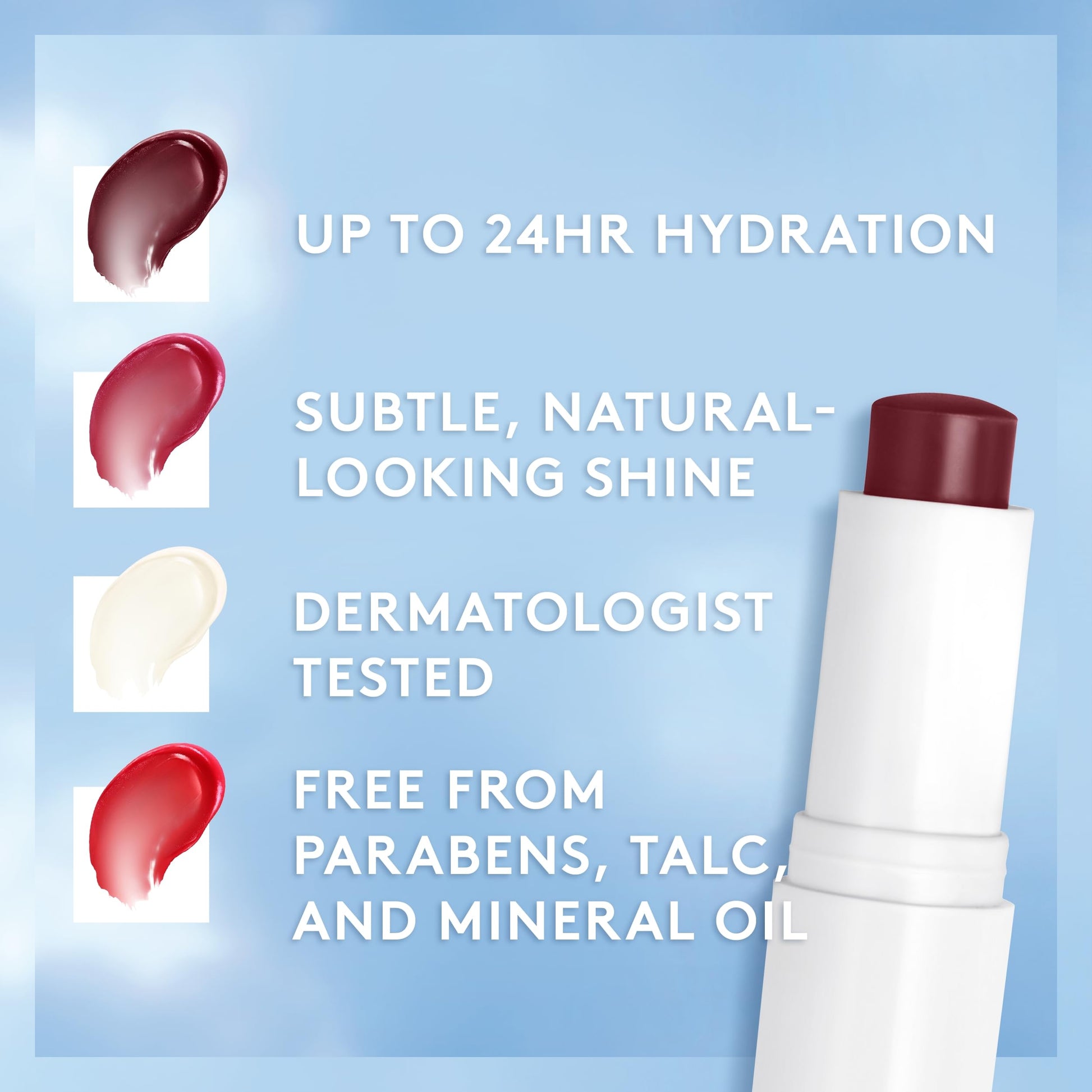 COVERGIRL Clean Fresh Tinted Lip Balm SPF - 10 You Make Me Blush, 0.14 oz