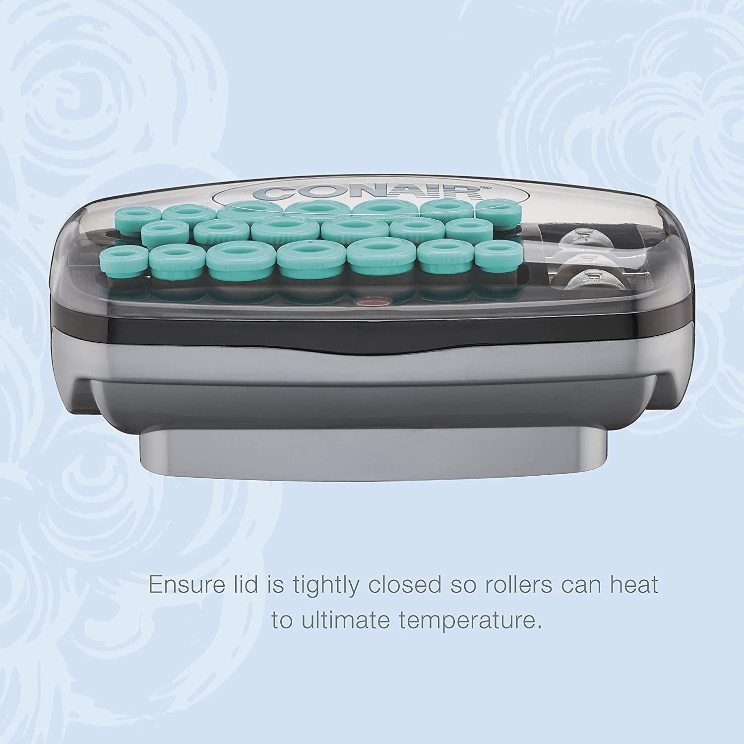 CONAIR Double Ceramic Jumbo Hot Rollers, 5 count