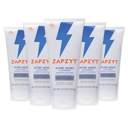 ZAPZYT ACNE WASH LQ 2% 188.5GM
