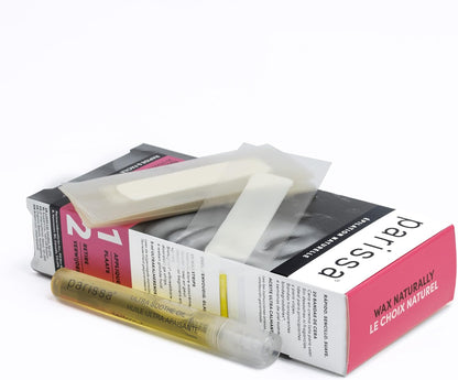 PARISSA WAX STRIPS,QK/EASY,BROW