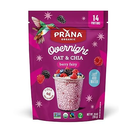 PRANA ORGANICS CEREAL,OG2,OVRNT CHIA,CHC