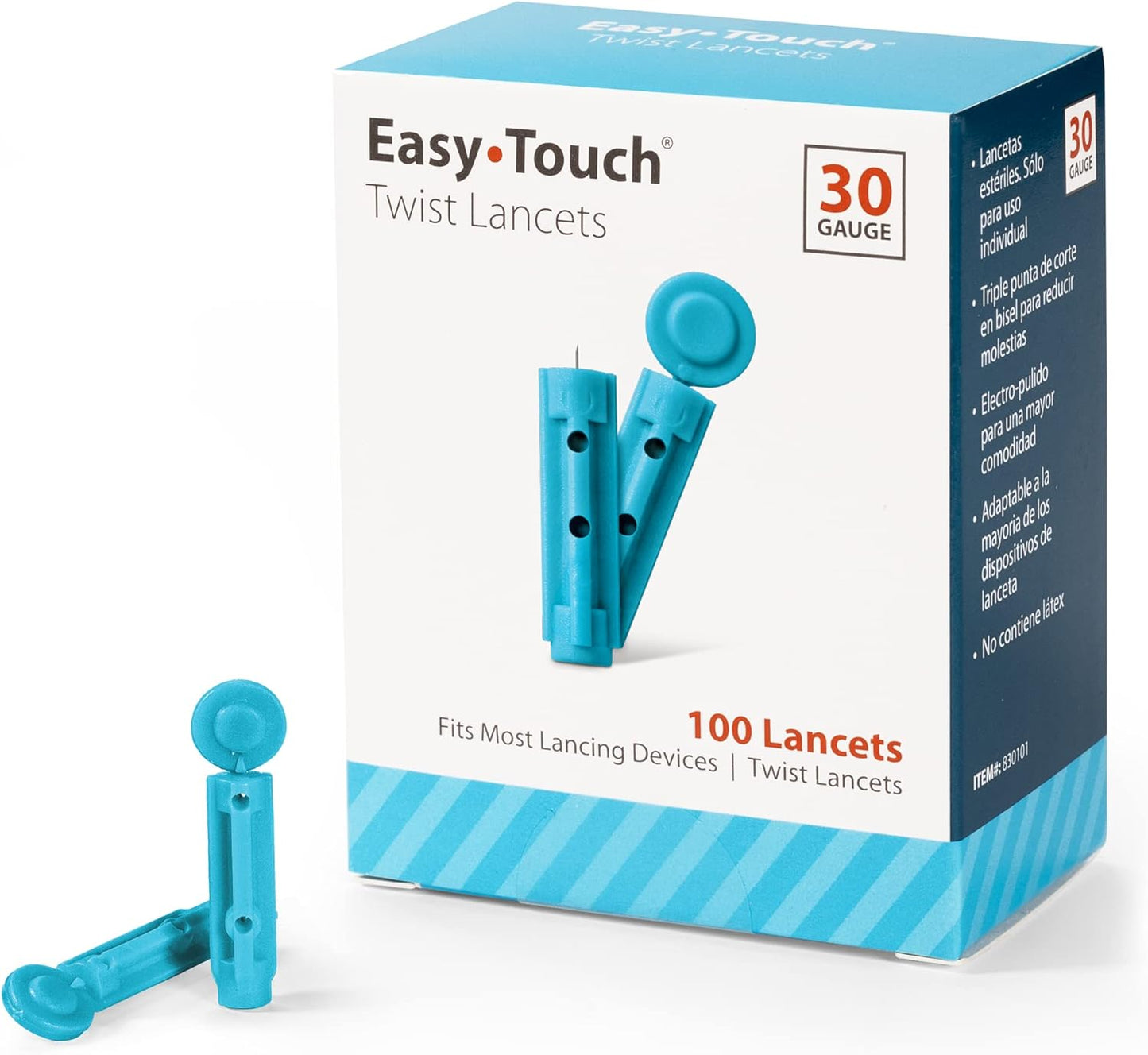 EASY TOUCH 28G TWIST LNC 100CT
