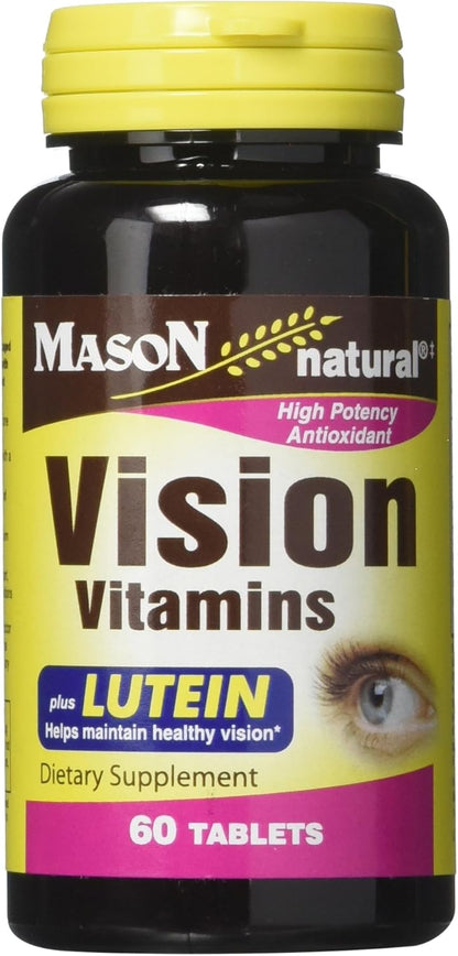 VISION VIT W/LUTEIN TABLETS 60CT MASON