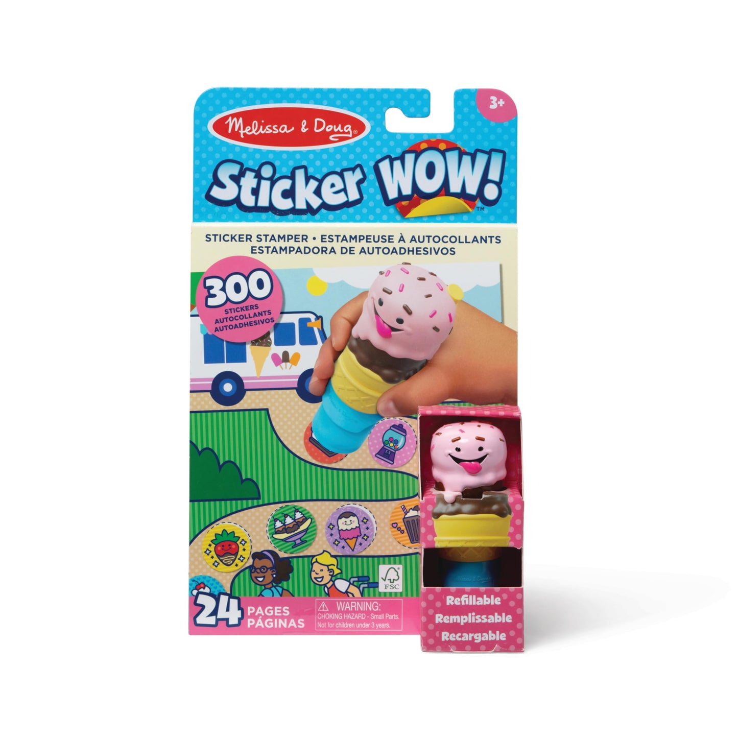 Melissa & Doug Sticker WOW! Activity Pad & Sticker Stamper - Dog