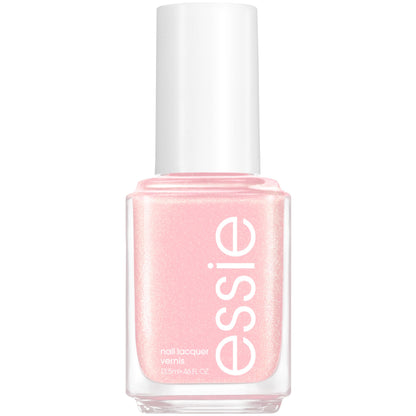 essie salon-quality nail polish, vegan, iridescent pink, Birthday Girl, 0.46 fl oz