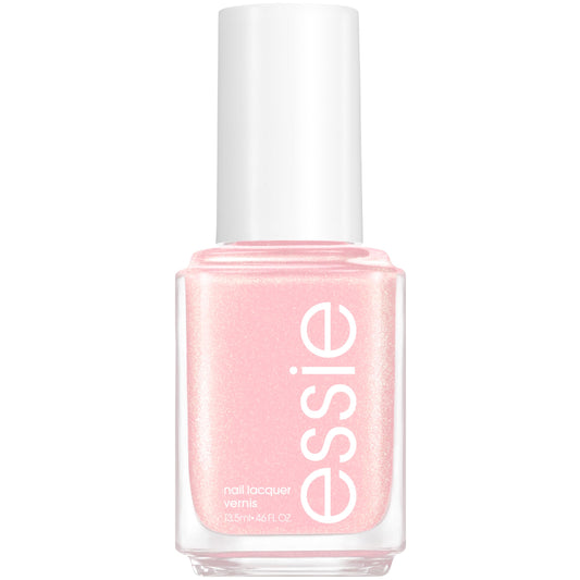 essie salon-quality nail polish, vegan, iridescent pink, Birthday Girl, 0.46 fl oz