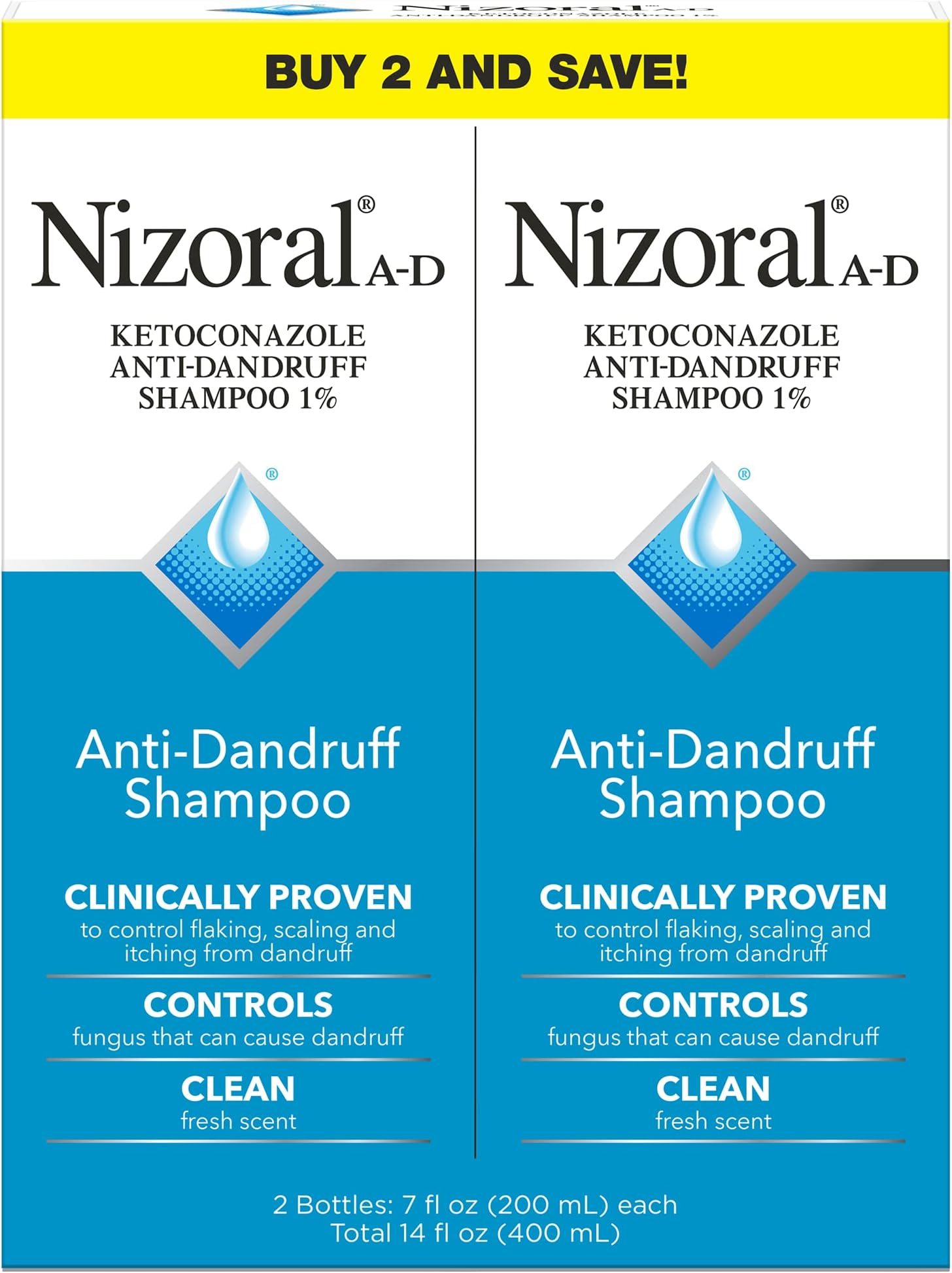 NIZORAL ANTI-DANDRUFF 2IN1 SHM&CND 14OZ