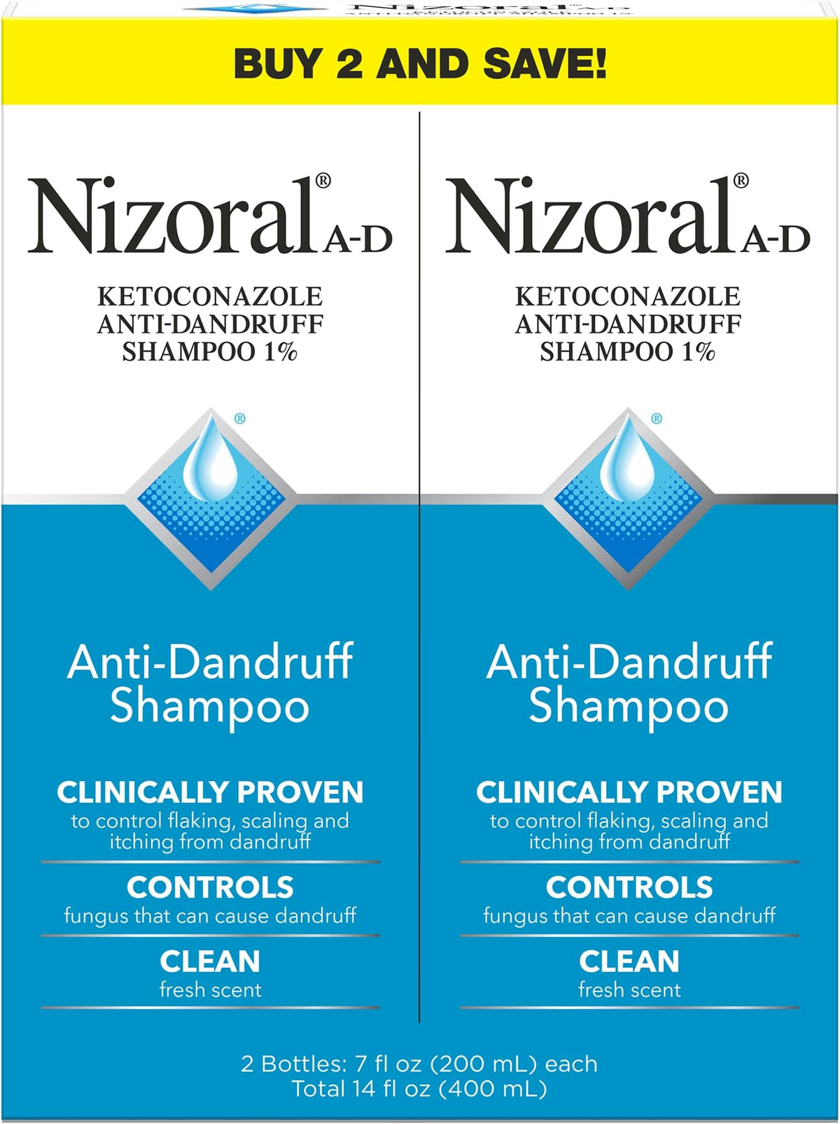 NIZORAL ANTI-DANDRUFF 2IN1 SHM&CND 14OZ