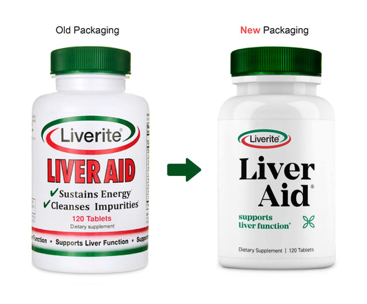 LIVERITE LIVER AID CP 60 W/MTHSL