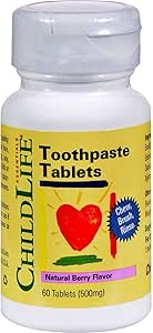 CHILDLIFE ESSENTIALS TOOTHPASTE TABLETS