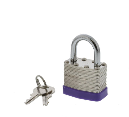 Helping Hand Laminated Steel Padlock, 1.5"