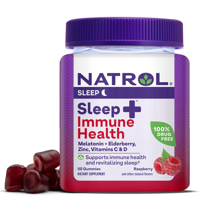 NATROL SLEEP + IMMUNITY GUMMY 50CT