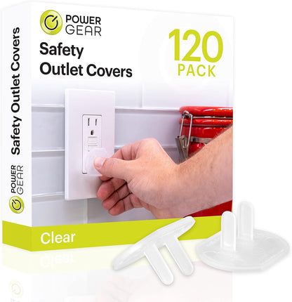 GE CLEAR SAFETY OUTLET COVERS