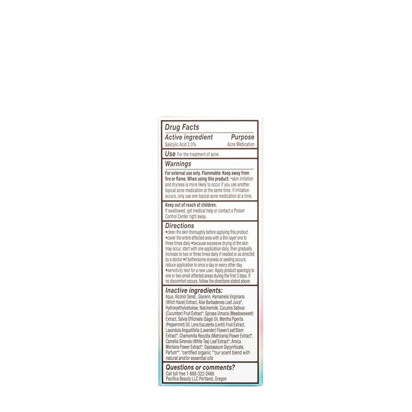 Pacifica Dry It Out Acne Gel Spot Treatment, 1 fl oz