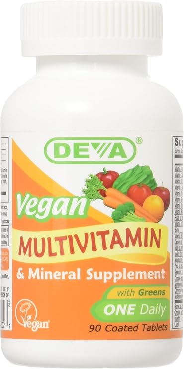 DEVA VEGAN VITAMINS MULTIVIT,TINY TAB,VEGAN