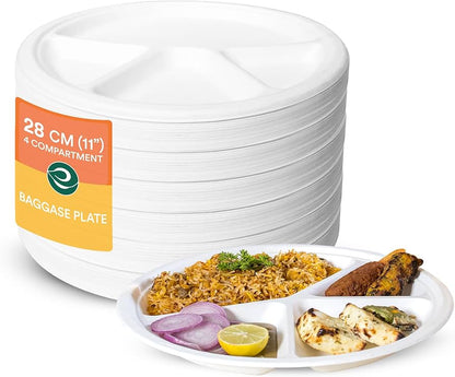 ECO SOUL RND PLATE,6 INCH, BAGASSE