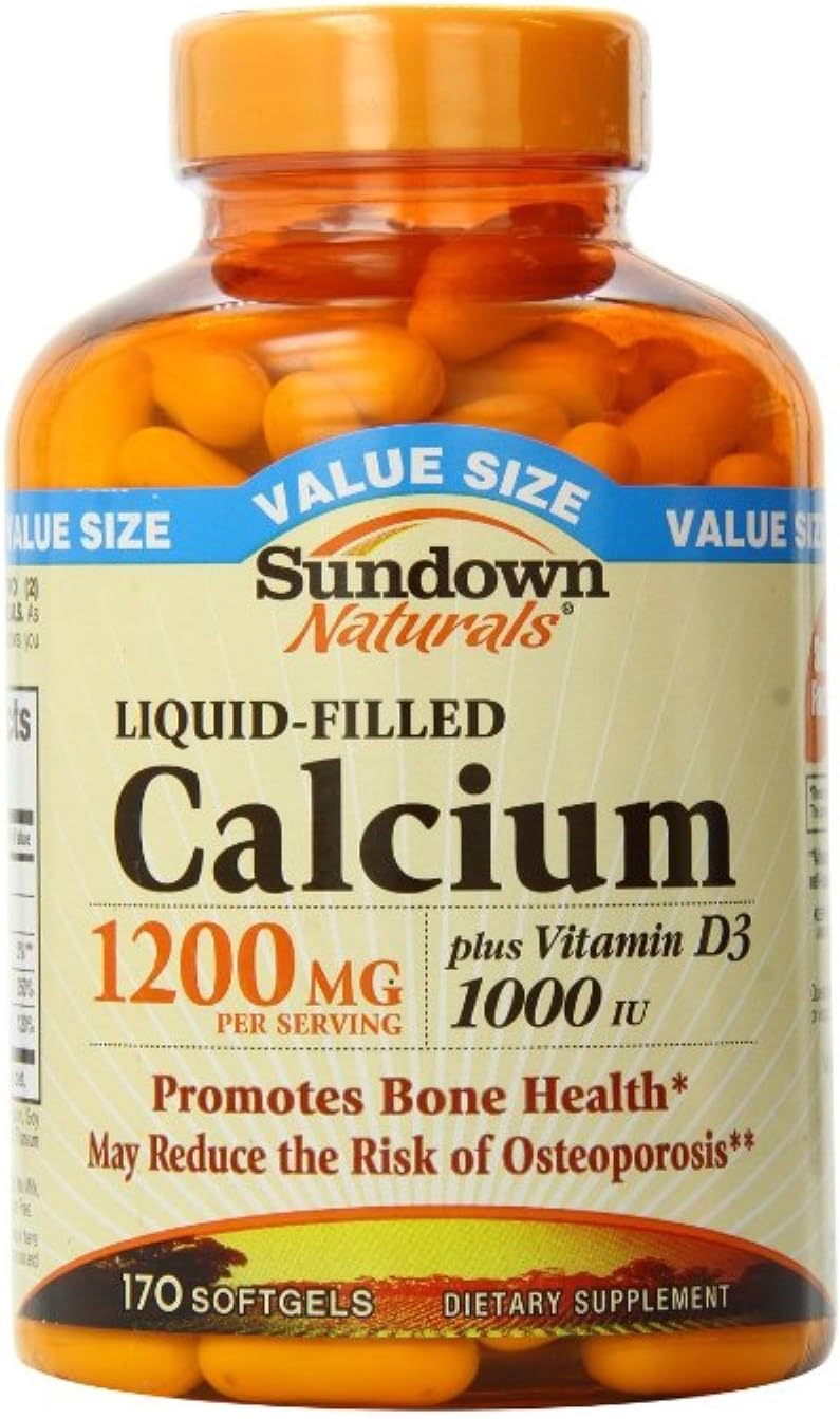 CALCIUM+D3 600MG TAB 120CT SUNDOWN