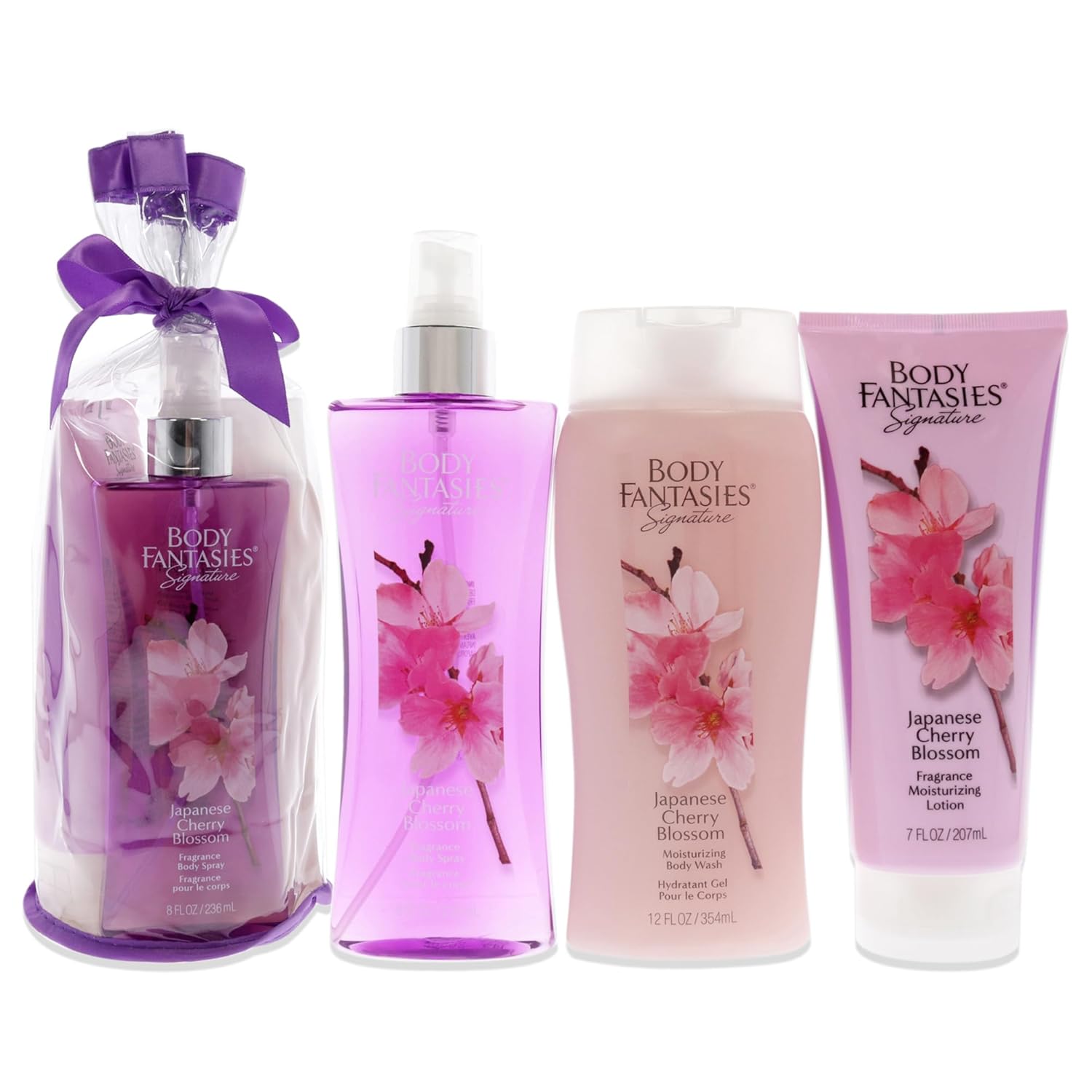 BODY FANTASIES CHERRY BLOSS 8OZ