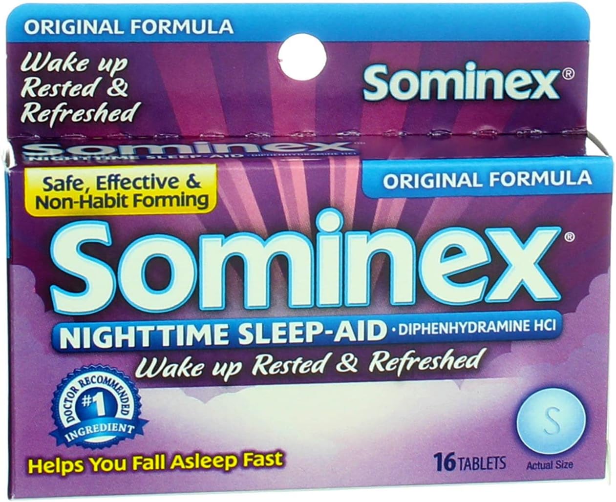 SOMINEX TB 25MG 72