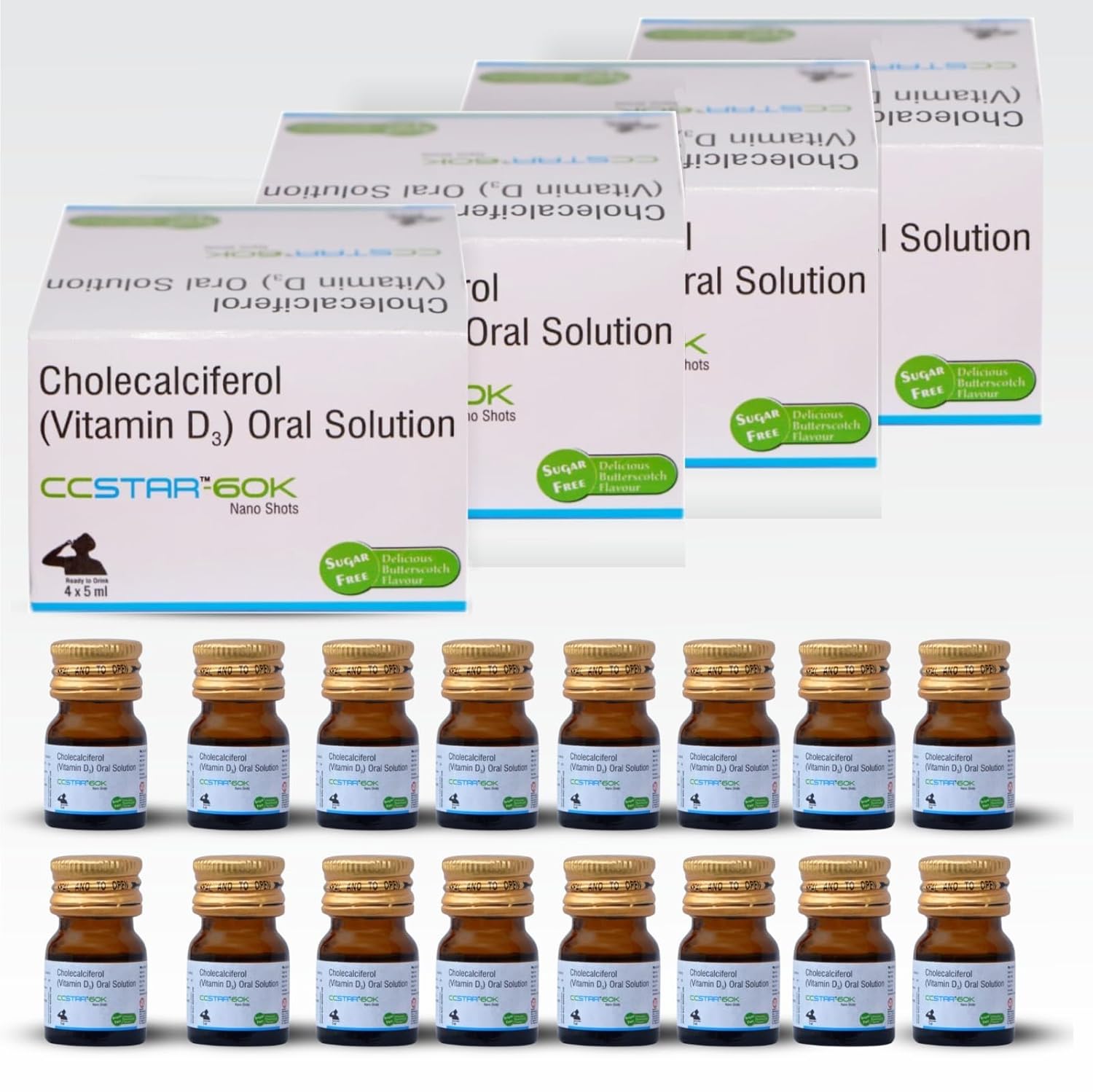 CALCIUM/VITA D3 GC 600-1000U 60