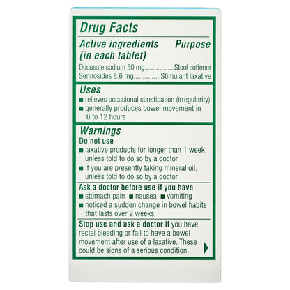 COLACE 2-IN-1 TABLETS 30CT