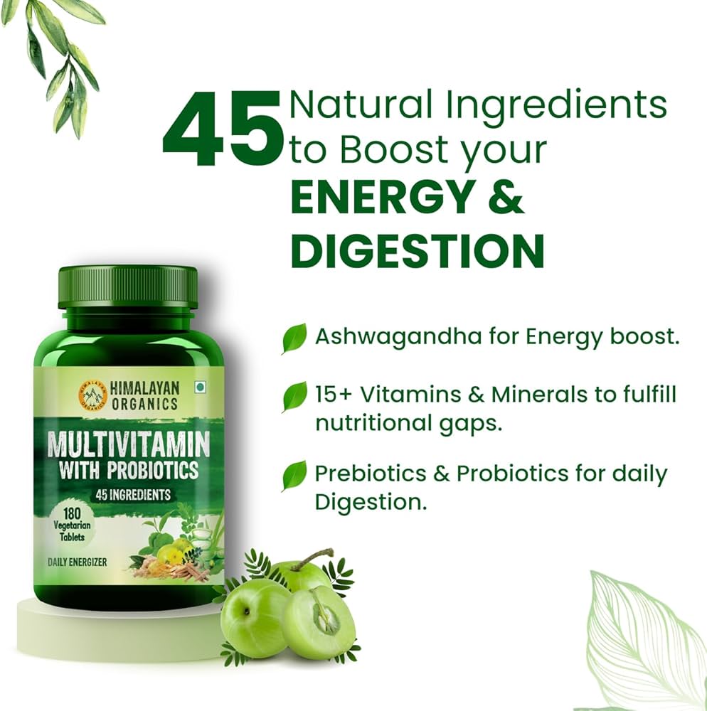ORGANIC MULTIVITAMIN TB 60 G/F