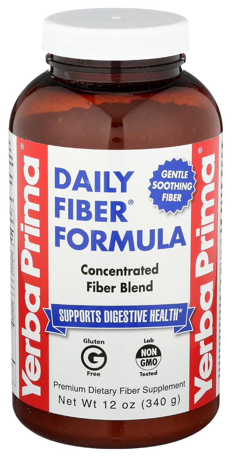 YERBA PRIMA DAILY FIBER FORMULA