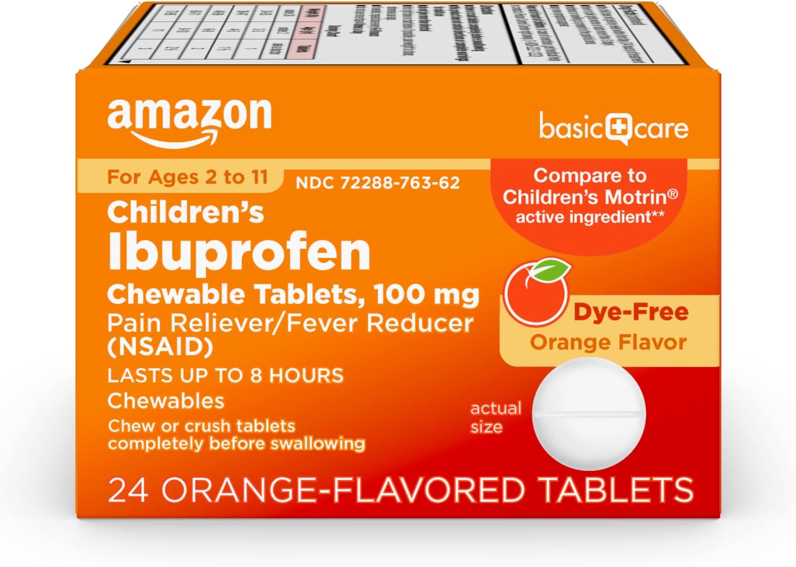 TYLENOL CHILD GRAPE CHEWABLE TAB 24CT