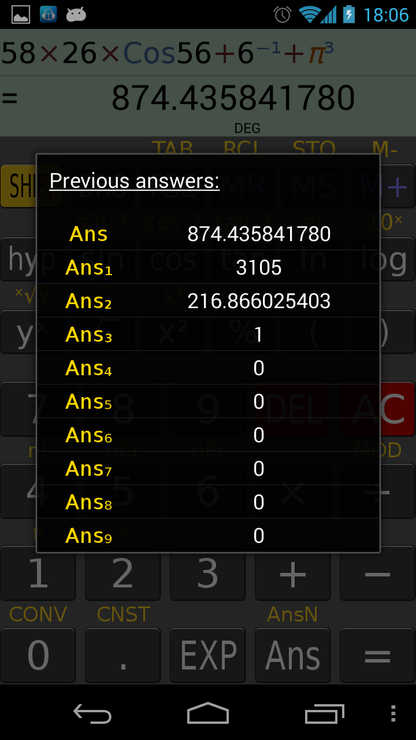 Ava Scientific Calculator