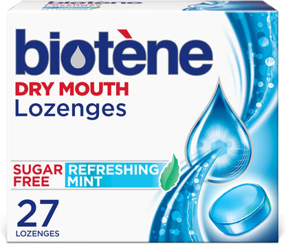 ACT DRY MOUTH LOZENGES HONEY LEMON 18CT