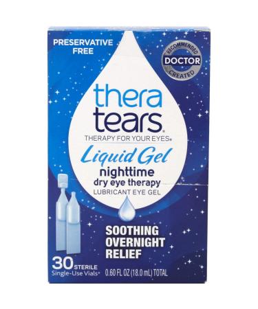 Thera Tears Dry Eye Therapy Liquid Gel 30 Vials