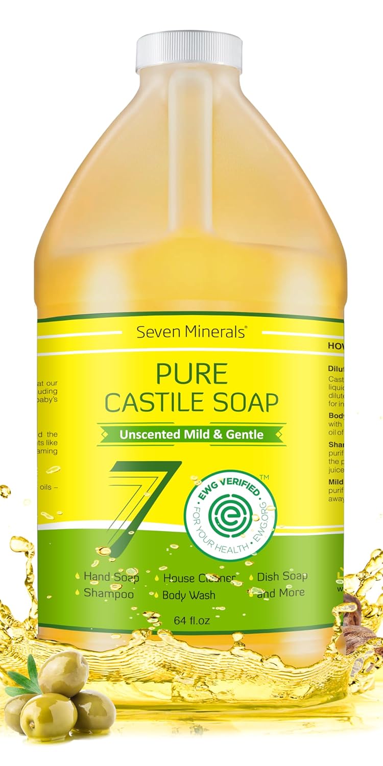 PURE CASTILE SOAP BR 2X4OZ PPMNT