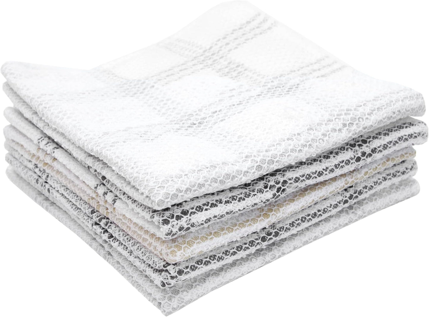 MUkitchen Scrubsy 12"x12" 100% Cotton Dishcloth & Scrubber - Carrot