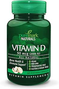 PUREMARK VITAMIN D CP 2000IU 60