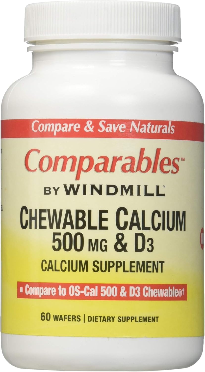 CALCIUM ORANGE 500 MG CHW 60