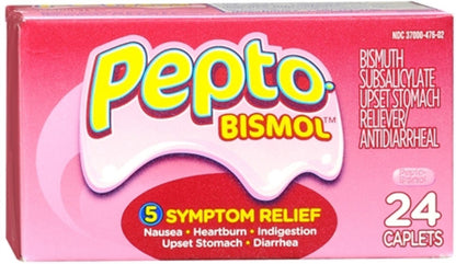 PEPTO BISMOL ULTRA CAPLETS 24 CT