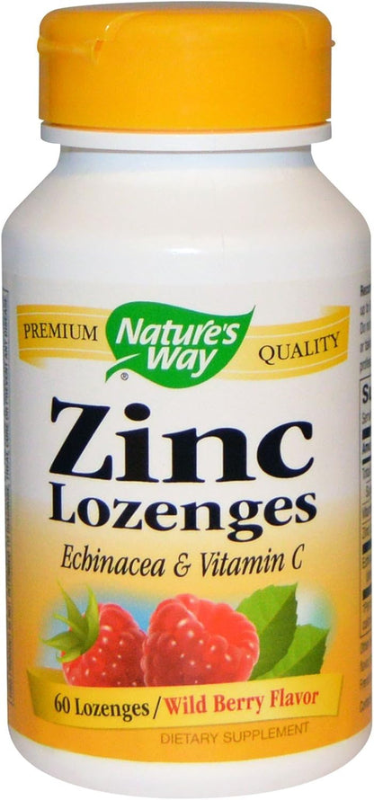 ZINC W/ ECHIN AND VIT C LOZ 60CT WIND